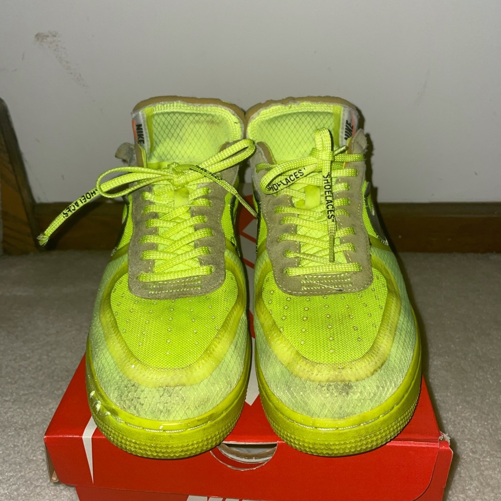 nike off white af1 volt